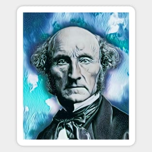 John Stuart Mill Portrait | John Stuart Mill Artwork 5 Magnet